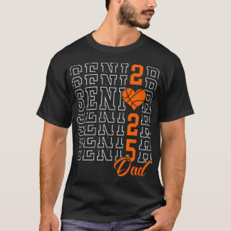 Basketball Senior Vater Abschluss Class of 2025 Se T-Shirt