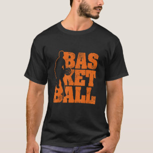 Basketball-Silhouette Basketball-Spieler T-Shirt