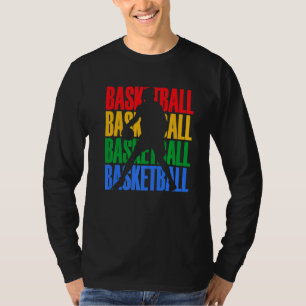 Basketball Silhouette Bball Basketball Basketball T-Shirt