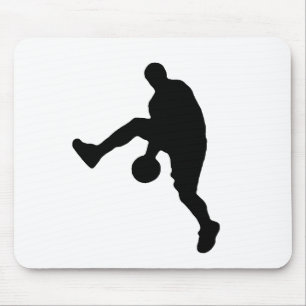 Basketball-Silhouette Mousepad