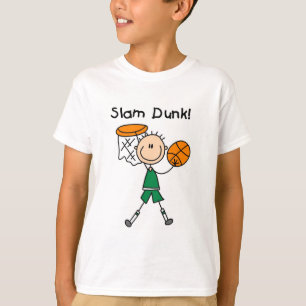 Basketball Slam Dunk T - Shirt und Geschenke