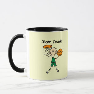 Basketball-Slam-Dunk-T-Shirts und Geschenke Tasse