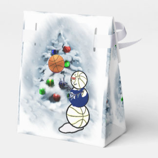 Basketball Snowman Weihnachten Geschenkschachtel
