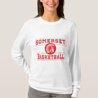 Basketball Somersets spartanischer Lang-Hülse T-Shirt