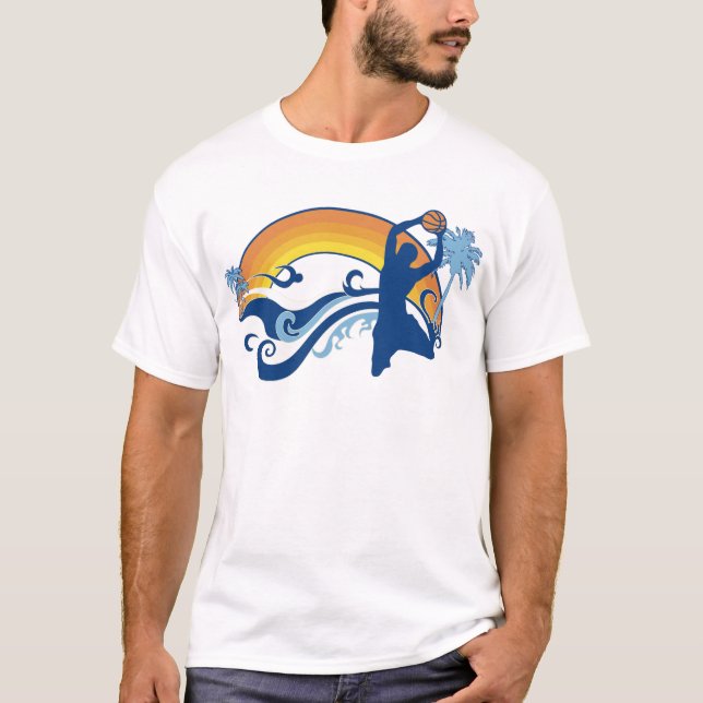 Basketball. Sommersetz. T-Shirt (Vorderseite)