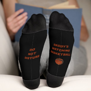 Basketball & Spaß Text Socks Socken