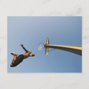 Basketball-Spieler 2 Postkarte