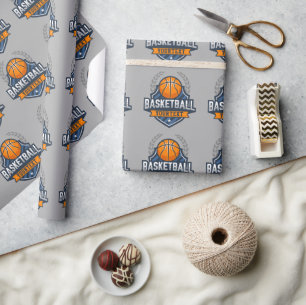 Basketball Spieler ADD NAME Varsity School Team Geschenkpapier