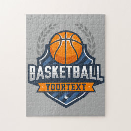 Basketball Spieler ADD NAME Varsity School Team Puzzle