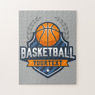 Basketball Spieler ADD NAME Varsity School Team Puzzle