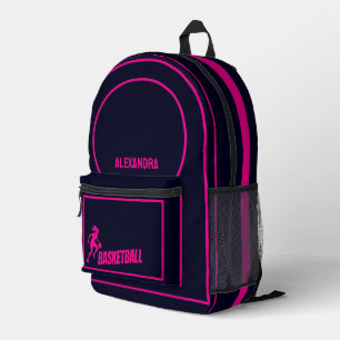 Basketball-Spieler, Basketbal-Team, Geburtstagsges Bedruckter Rucksack