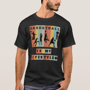 Basketball Spieler & Bball Fans Bekleidungsschiene T-Shirt
