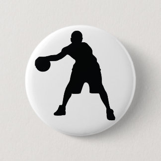 Basketball-Spieler Button