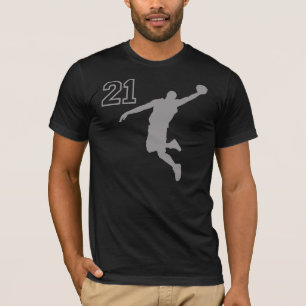 Basketball-Spieler der Nr.-21 T-Shirt