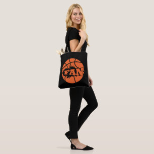 Basketball-Spieler Fan orange Ball