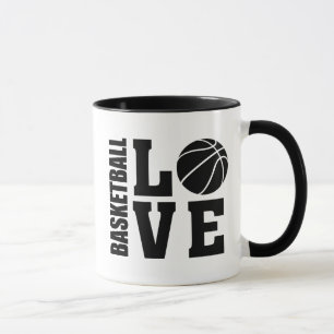 Basketball Spieler I Liebe Basketball Tasse