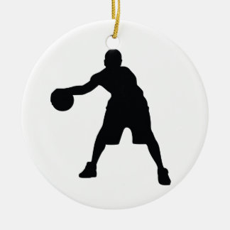 Basketball-Spieler Keramikornament
