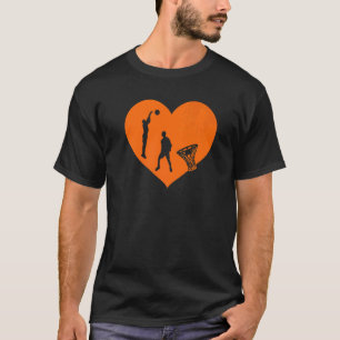 Basketball Spieler Männer Kindergeburtstag Vintag T-Shirt
