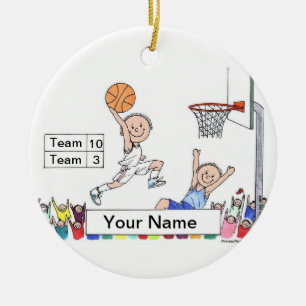 Basketball-Spieler - Männlich Keramikornament