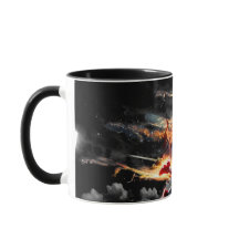 Basketball-Spieler mit Feuerschieber Dunk #5