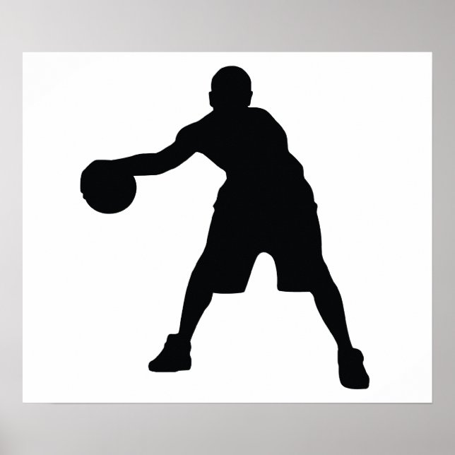 Basketball-Spieler Poster (Vorne)