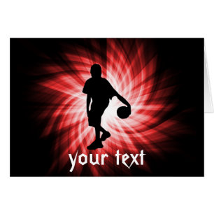 Basketball-Spieler, rot