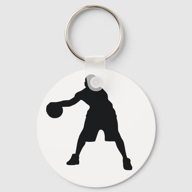 Basketball-Spieler Schlüsselanhänger (Vorderseite)