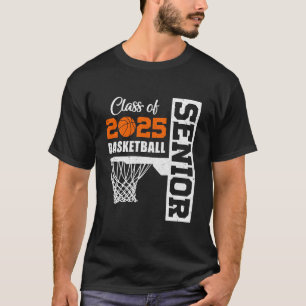 Basketball-Spieler Senior-Klasse des Abschlusses 2 T-Shirt