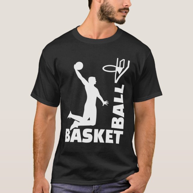 Basketball-Spieler T-Shirt (Vorderseite)