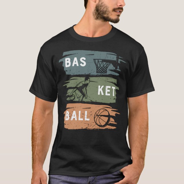 Basketball-Spieler T-Shirt (Vorderseite)