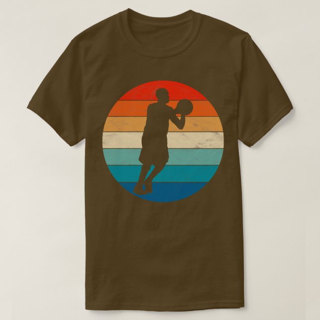 Basketball-Spieler T-Shirt (Design vorne)