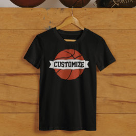 Basketball-Spieler und Coaches - Teamname T-Shirt