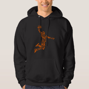 Basketball-Spieler Vintager Sportler Hoodie
