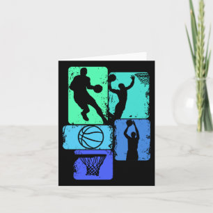 Basketball Spielerboys Kinder Männer (2) Karte