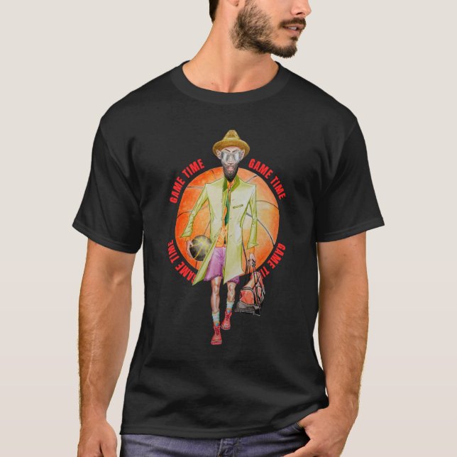 BASKETBALL-SPIELZEIT T-SHIRT (Vorderseite)