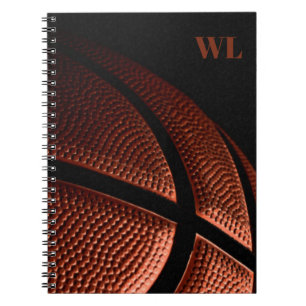 Basketball Spiral Foto Notebook Notizblock