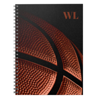 Basketball Spiral Foto Notebook Notizblock
