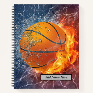 Basketball SpiralNotebook Notizbuch