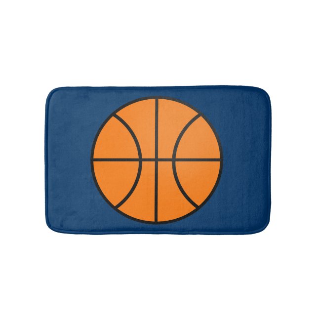 Basketball Sport Badematte Bad Rug (Vorderseite)