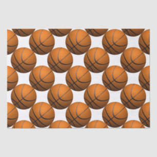 Basketball Sport Design Seidenpapier
