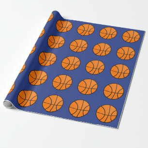 Basketball-Sport-Geburtstag-Kinder-Geschenkpapier Geschenkpapier