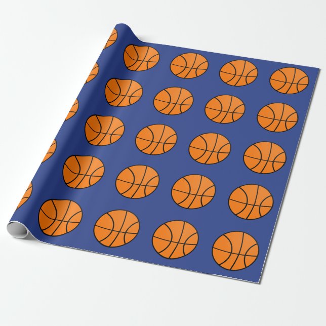 Basketball Sport Geburtstagskinder Packpapier (Ungerollt)