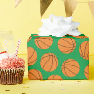 Basketball Sport Geburtstagsparty Geschenkpapier