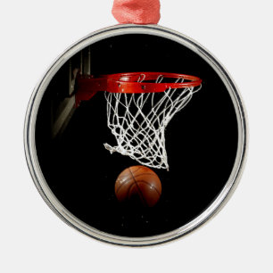 Basketball Sport Motivierend Ornament Aus Metall
