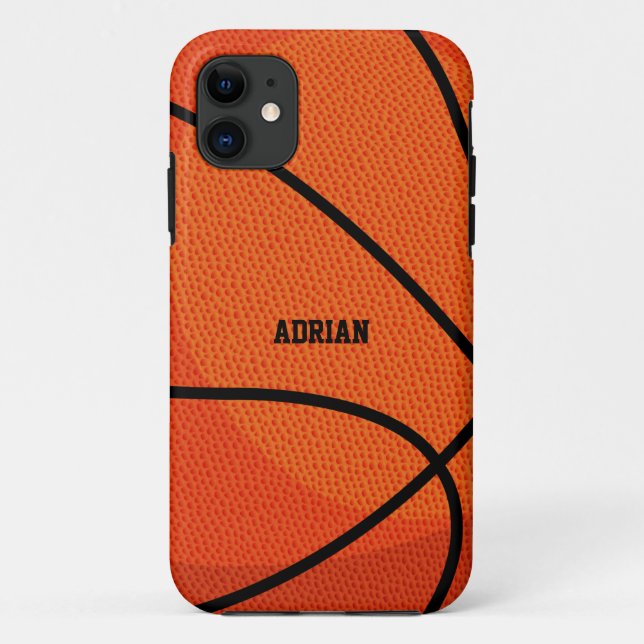 Basketball Sport Personalisiert Case-Mate iPhone Hülle (Rückseite)