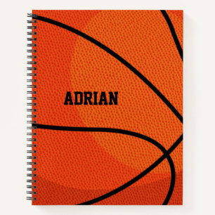 Basketball Sport Personalisiert Notizbuch