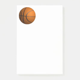 Basketball-Sport Post-it Klebezettel