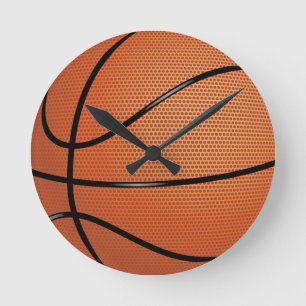 Basketball Sport Runde Wanduhr
