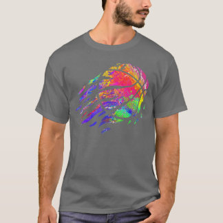 Basketball Sport Splash Basketball Player Ball Spo T-Shirt