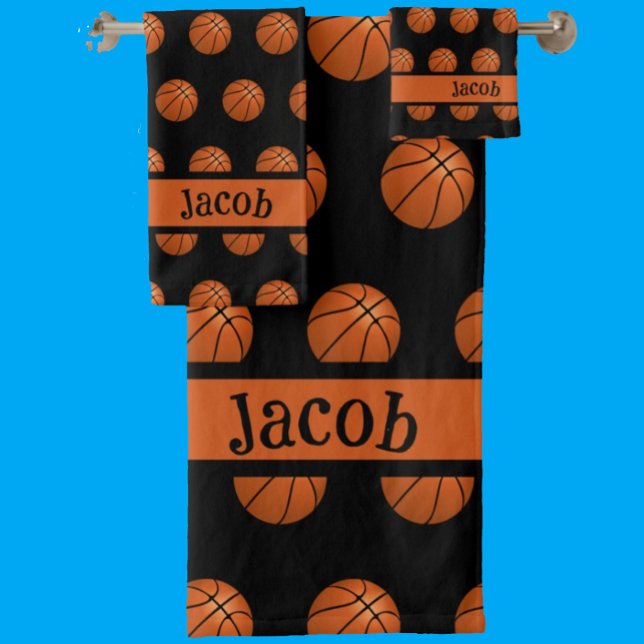 Basketball Sportball Handtuch Set (Von Creator hochgeladen)